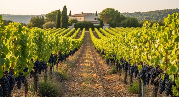 Les vins de Plan de Dieu : une signature du Domaine Martin à Travaillan